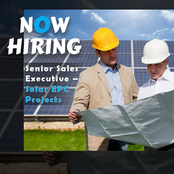 Sales Manager / Senior Sales Executive – Solar EPC Projects