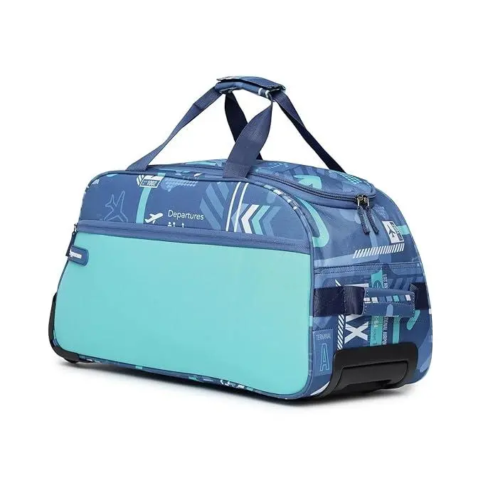 Uppercase-Polyester Jfk 52 Duffle Trolley Bag|Dust Resistant Travel Bag