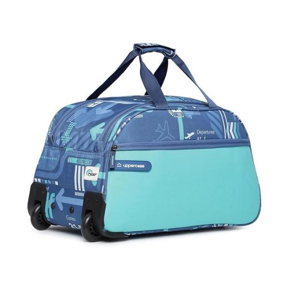 Uppercase-Polyester Jfk 52 Duffle Trolley Bag|Dust Resistant Travel Bag