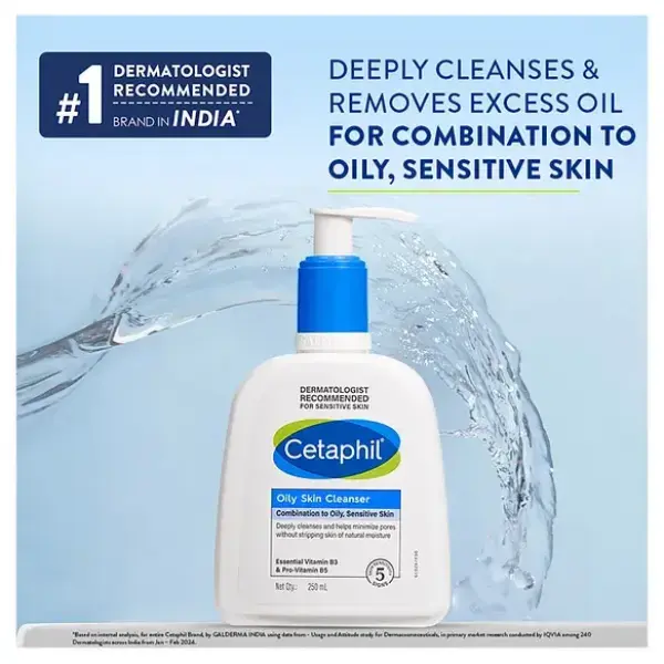 Cetaphil- Oily Skin Cleanser - 250 ml