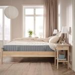IKEA-Pocket sprung mattress, firm/light blue