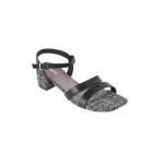 Mochi-Women Black Casual Sandals