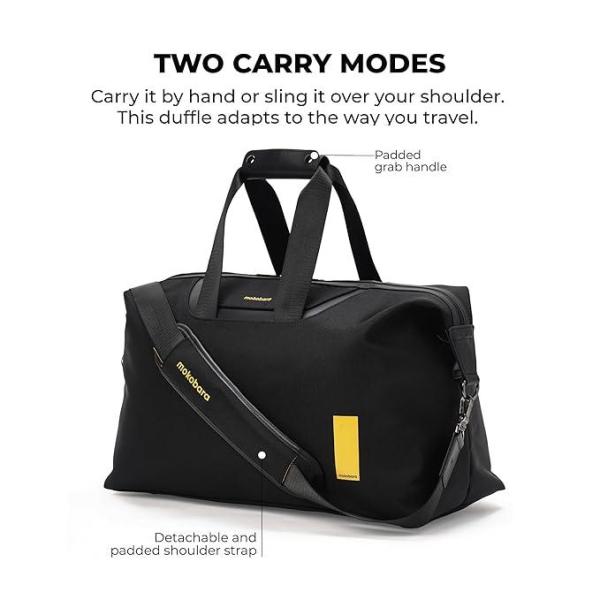 Mokobara-The Fuji Duffle | 28L Nylon Gym & Travel Bag with Detachable Sling