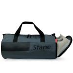 Sfane-Polyester 23cms Duffle/Shoulder/Gym Bag for Men & Women with Separate Shoe Compartment (Grey)