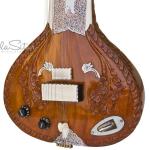 Tablasitar-Maharaja Musicals Electric Sitar, Kharaj Pancham, Vol. & Tone Controls, Latest Studio Edition - No. 118