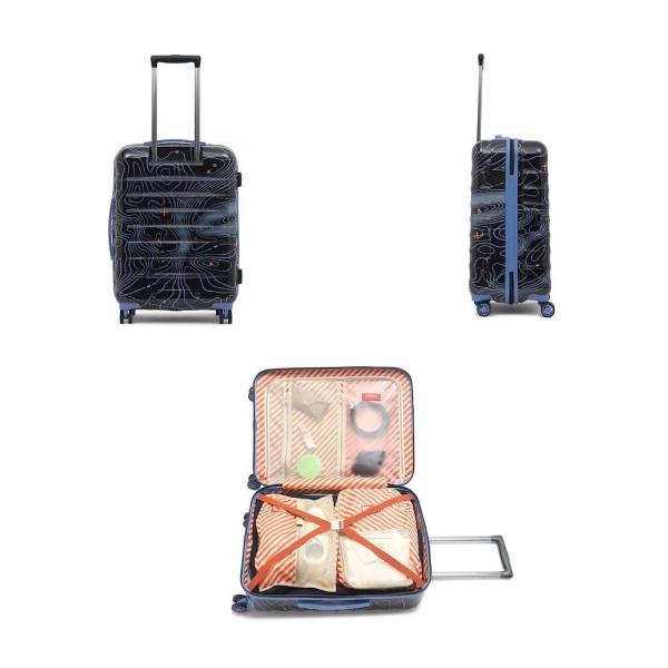 Uppercase-Topo Artistic_Skate_Wheel 8 Wheel Trolley Bag Set of 3