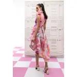 ZABELLA-Valentina Asymmetric Dress