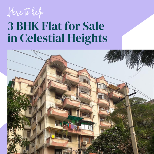 3 BHK Flat for Sale in Celestial Heights, Sector 2 Dwarka, New Delhi