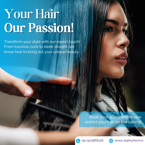 Professional Hair Styling & Grooming Services at Home